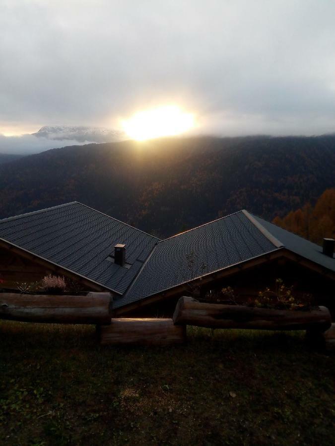 Chalet Niederhaushof Ulten Exterior foto